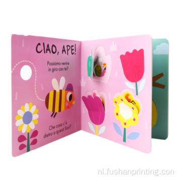 Kinderen interessante Franse leunende flap bord boek afdrukken